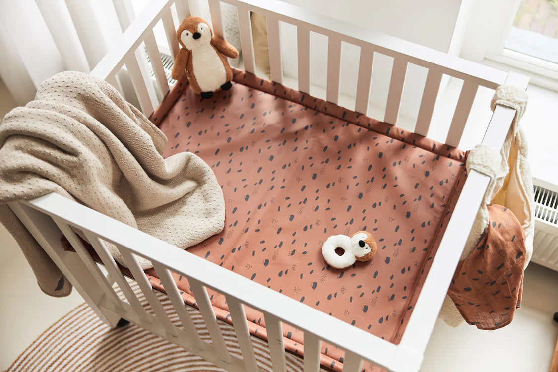Dutch playpen mat ~ Caramel spots