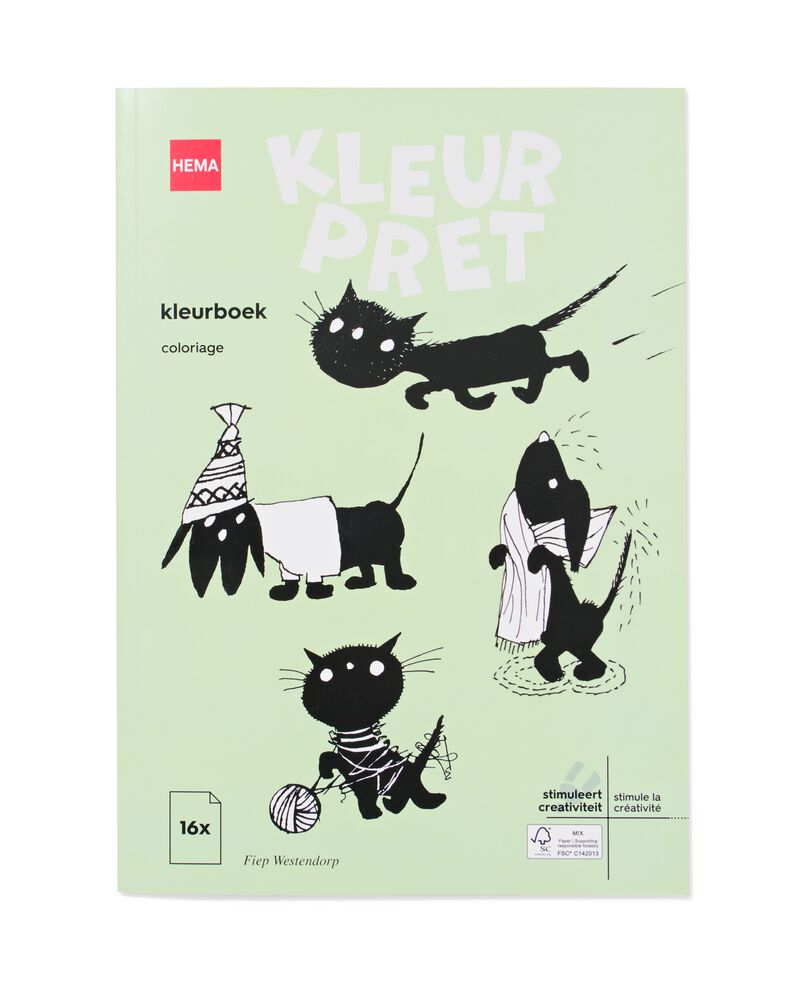 Jip + Janneke colouring book