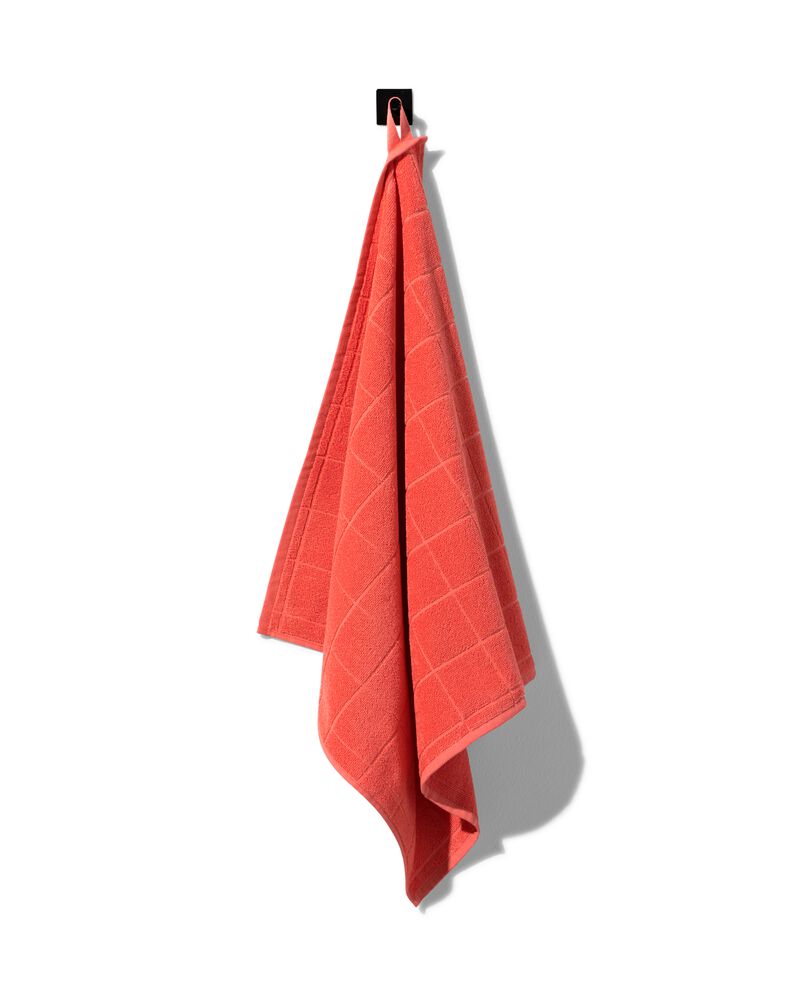 Hand towel ~ coral