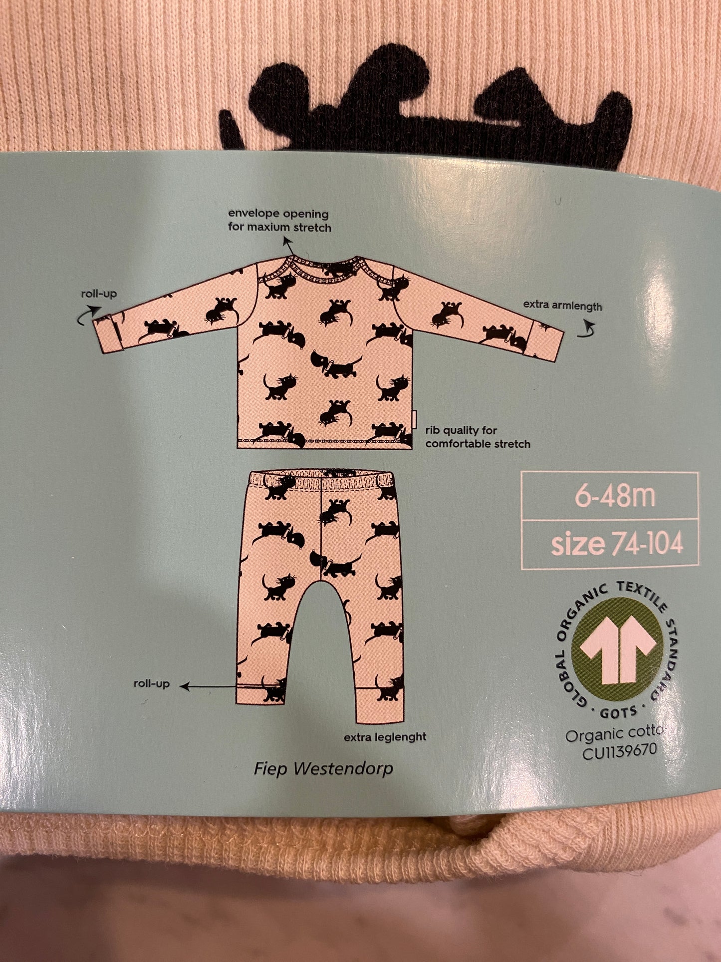 Takkie + Siepie grow-with-me pajamas