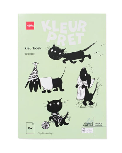 Jip + Janneke colouring book