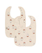 Miffy Nijntje bibs 2 pack