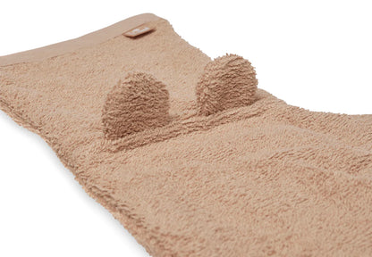 Terry washcloth mitt ~ Biscuit