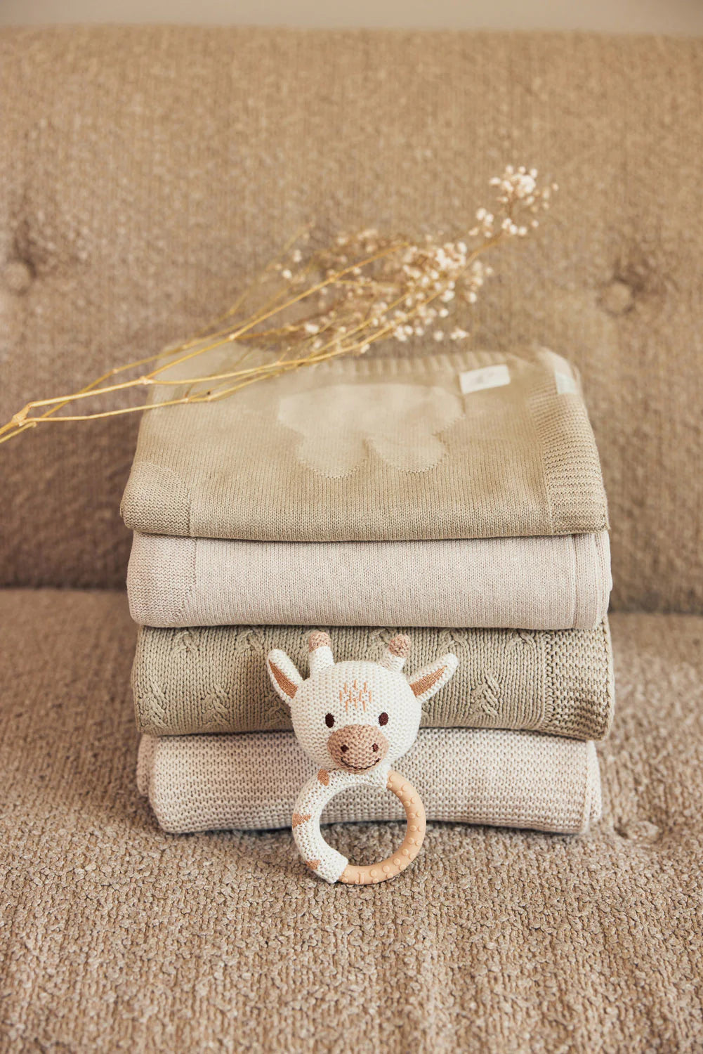 Knit blanket ~ Miffy Nijntje