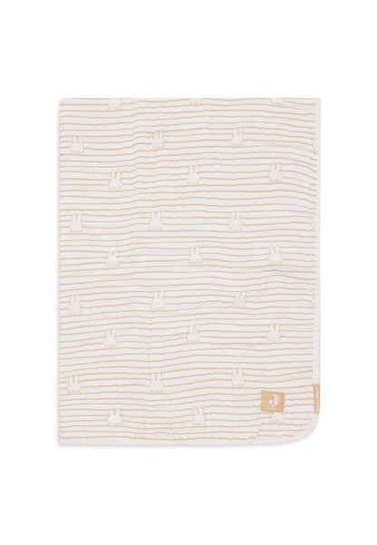 Miffy Nijntje muslin blanket ~ Biscuit Stripe