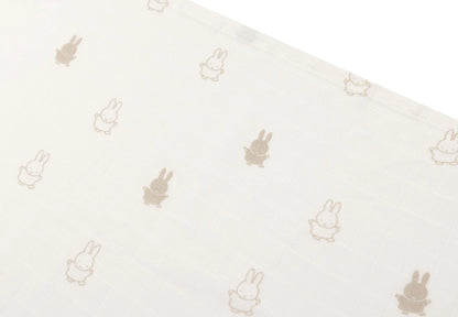 Muslin cloths 3 pack ~ Miffy Nijntje creamy white