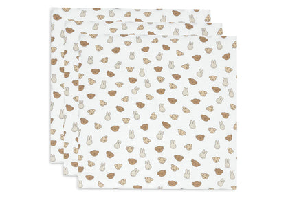 Muslin cloths 3 pack ~ Miffy Nijntje + Friends