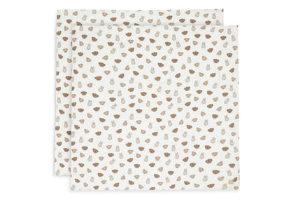 Muslin swaddles 2 pack ~ Miffy Nijntje + Friends