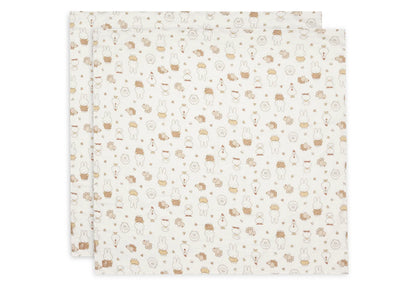 Muslin swaddles 2 pack ~ Miffy Nijntje family farm