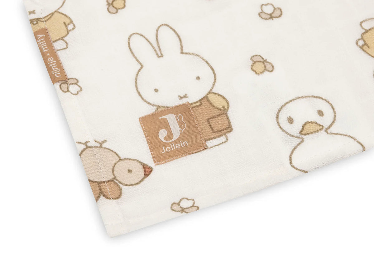 Muslin swaddles 2 pack ~ Miffy Nijntje family farm