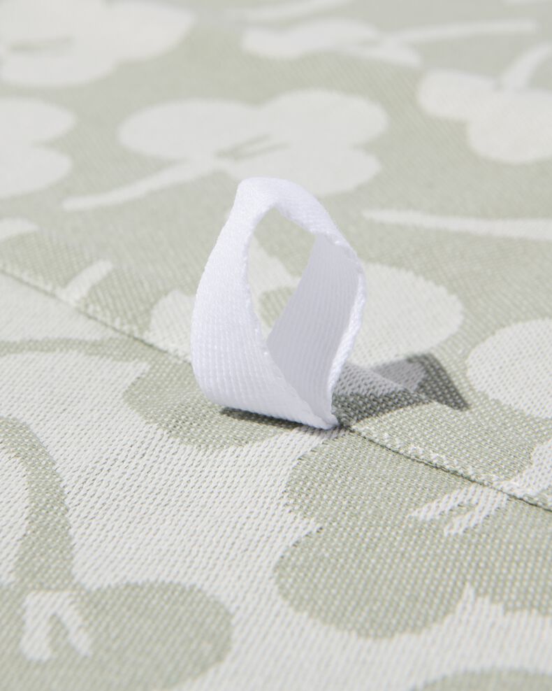 Tea towel ~ sage violets