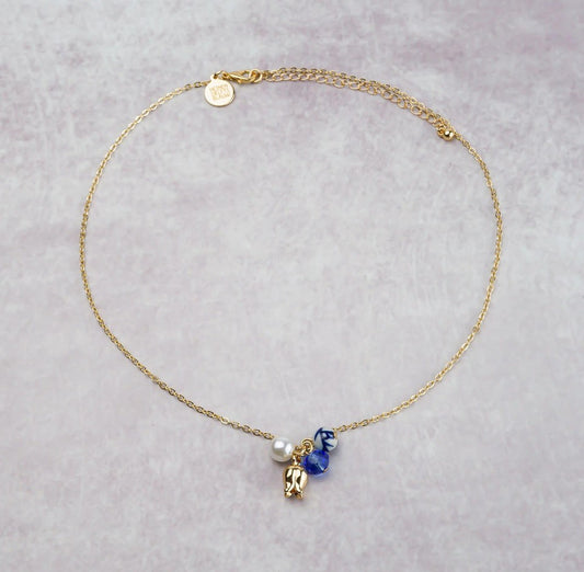 ARRIVING SOON ~ Delfts Blauw tulip charm necklace