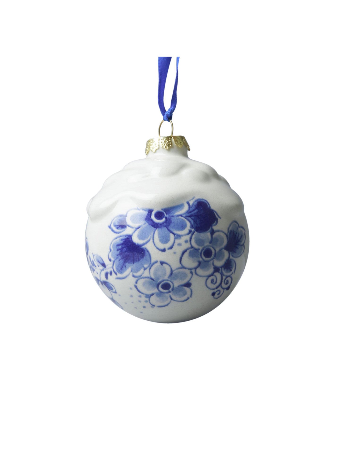 Delfts Blauw Christmas ornament ~ Snow ball