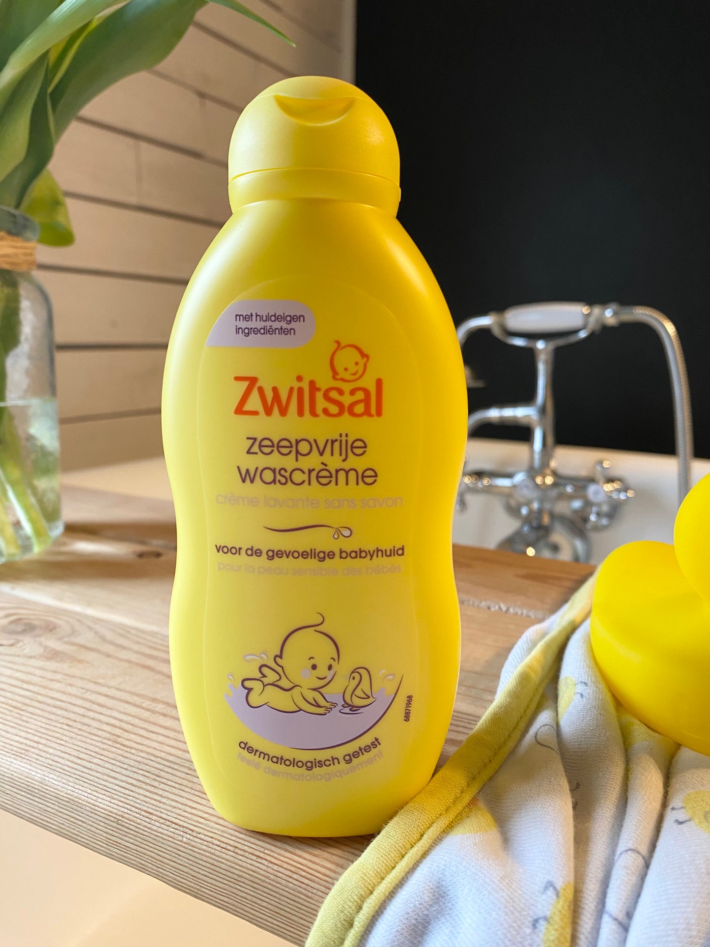 Zwitsal soap-free wash cream 200ml