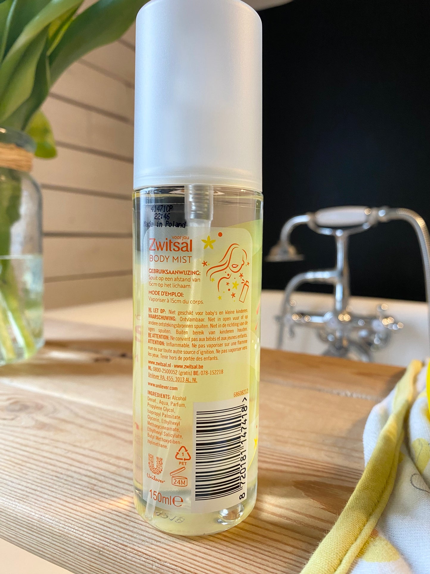 Zwitsal body mist 150ml