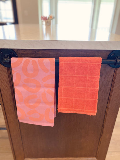 Hand towel ~ coral