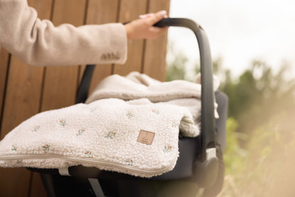 Infant carseat footmuff ~ Lovely Florals