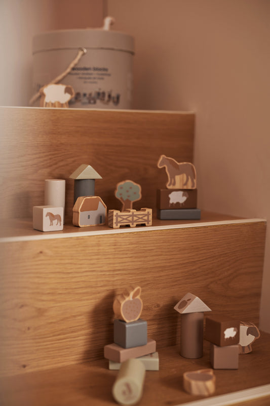 Wood farm puzzle