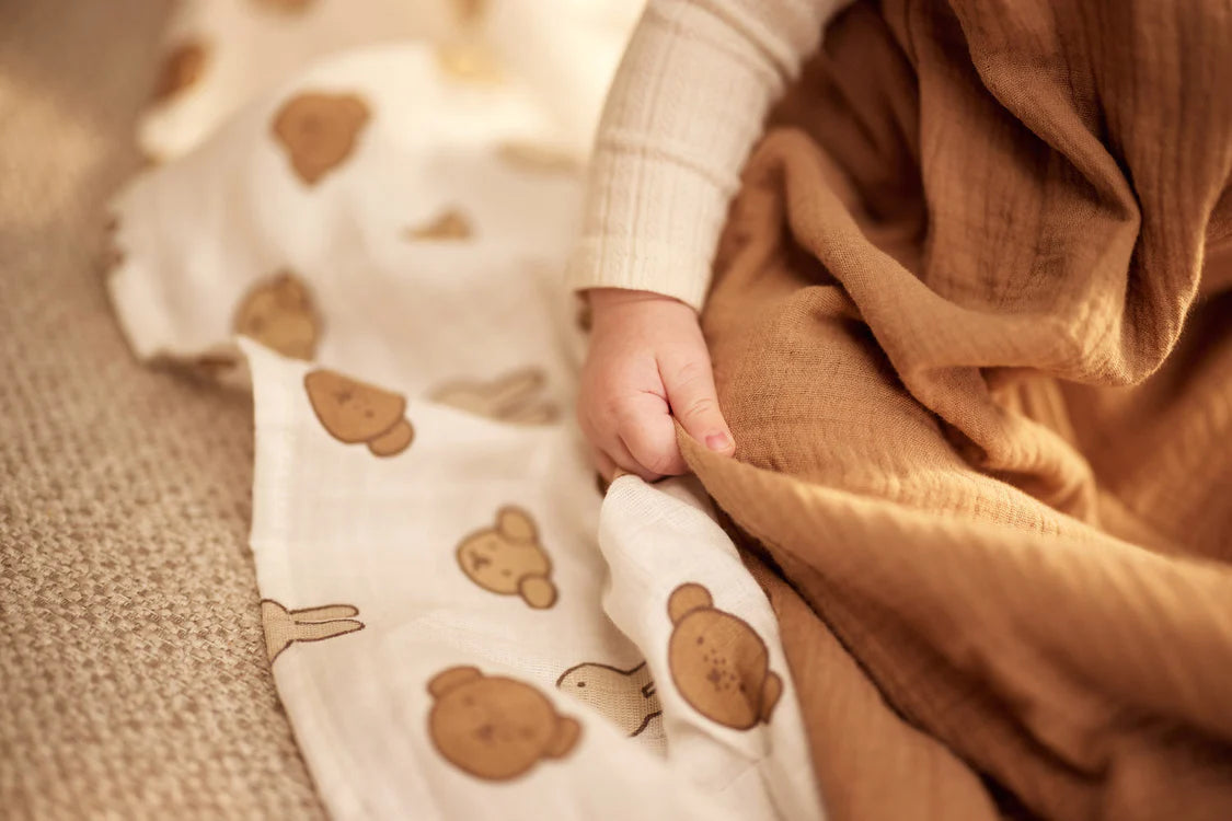 Muslin swaddles 2 pack ~ Miffy Nijntje + Friends