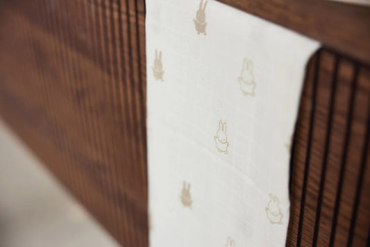 Muslin cloths 3 pack ~ Miffy Nijntje creamy white